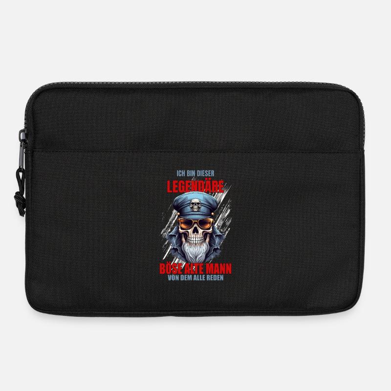 Ich bin dieser Legendäre Böse Alte Mann - Laptoptasche 13" - Schwarz