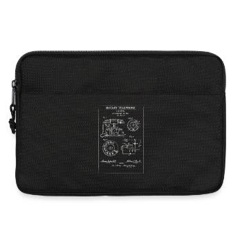 Plan de brevet pour téléphone à cadran - Sacoche pour ordinateur portable 13 pouces - noir - Devant