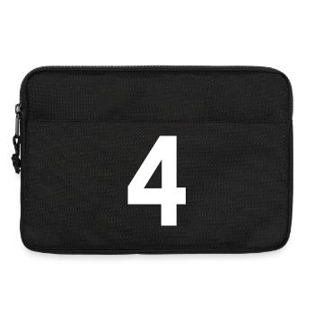 4 - Sacoche pour ordinateur portable 13 pouces - noir - Devant
