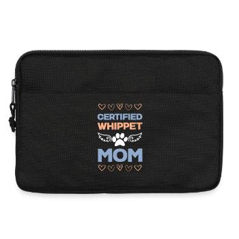 Maman Whippet certifiée - Sacoche pour ordinateur portable 13 pouces - noir - Devant