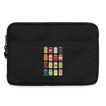Un fruit dans un bocal - Sacoche pour ordinateur portable 13 pouces - noir - Devant