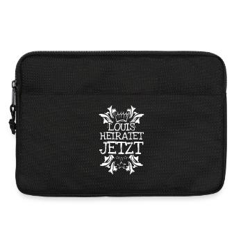 Gift for Louis - Laptop bag 13" - black - Front
