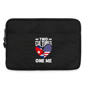 Kuba Stolz & Heimat - Cuba Flagge Design - Laptoptasche 13" - Schwarz - Vorne
