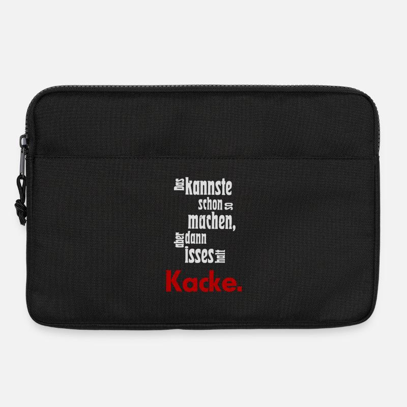 Das kannste schon so machen... - Laptoptasche 13" - Schwarz