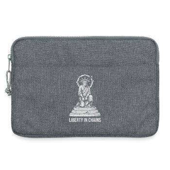 Liberty in Chains - Laptop bag 13" - heather grey - Front