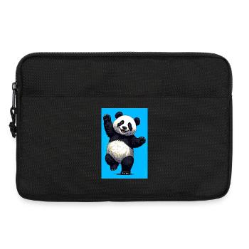 panda - Laptop bag 13" - black - Front
