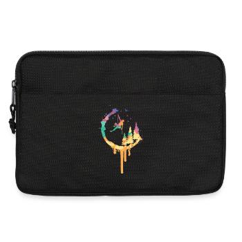 Circle of colours of the mountaineers - Laptop bag 13" - black - Front