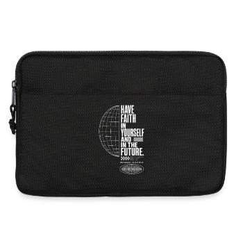 Faith in oneself and the future of the globe - Laptop bag 13" - black - Front