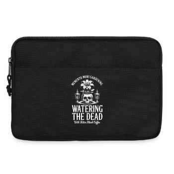 Gießen der Dead Coffee Gothic Plant - Laptoptasche 13" - Schwarz - Vorne