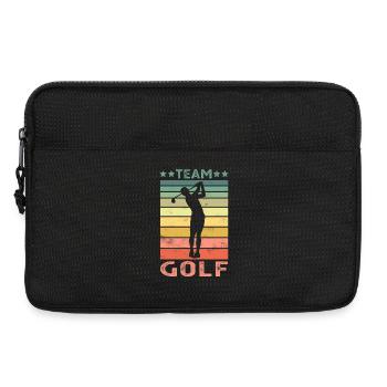 golfe - Sacoche pour ordinateur portable 13 pouces - noir - Devant