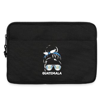 Guatemala Flag T-Shirt Pride & Home Chapín - Laptop bag 13" - black - Front