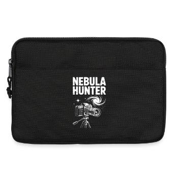Nebula Hunter Teleskopkunst - Laptoptasche 13" - Schwarz - Vorne