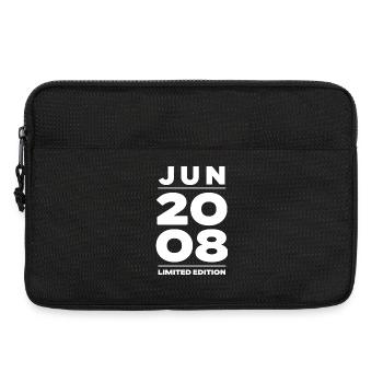 Édition limitée cadeau d’anniversaire de juin 2008 - Sacoche pour ordinateur portable 13 pouces - noir - Devant