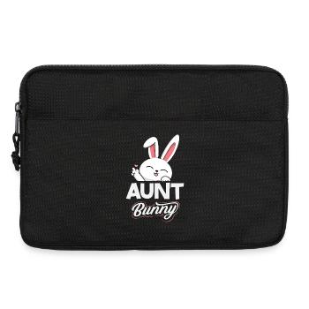 Frohe Ostern Süßer Osterhase Eiersuche Ostereier - Laptoptasche 13" - Schwarz - Vorne