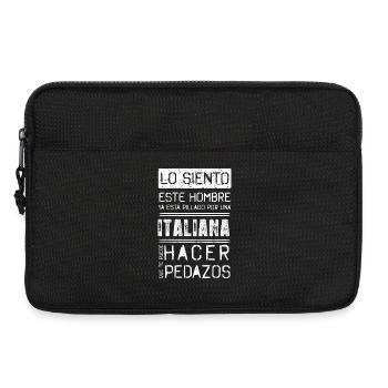 I'm sorry this man is already caught by an i... - Laptop bag 13" - black - Front