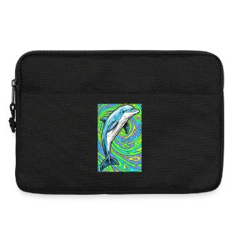 dolphin - Laptop bag 13" - black - Front