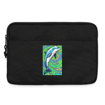 dolphin - Laptop bag 13" - black - Front