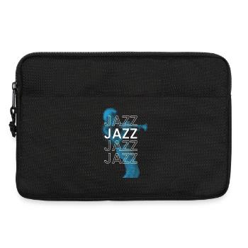 Jazzclub-Poster - Laptoptasche 13" - Schwarz - Vorne