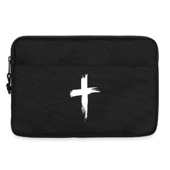 Christen Kreuz - Laptoptasche 13" - Schwarz - Vorne