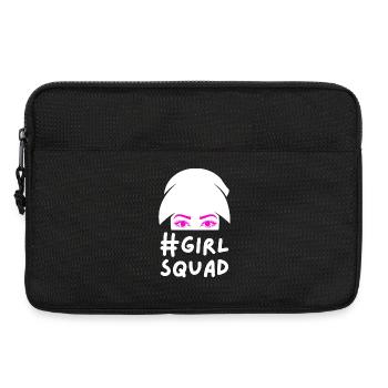 Girl Squad Pink Augen Frauen Party Geschenk - Laptoptasche 13" - Schwarz - Vorne