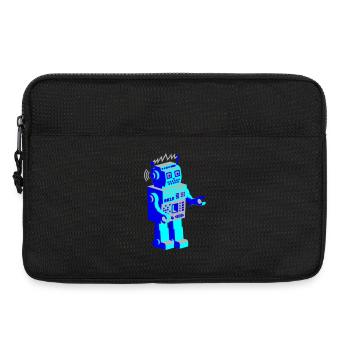 robotnik dance - old school robots - Laptoptasche 13" - Schwarz - Vorne