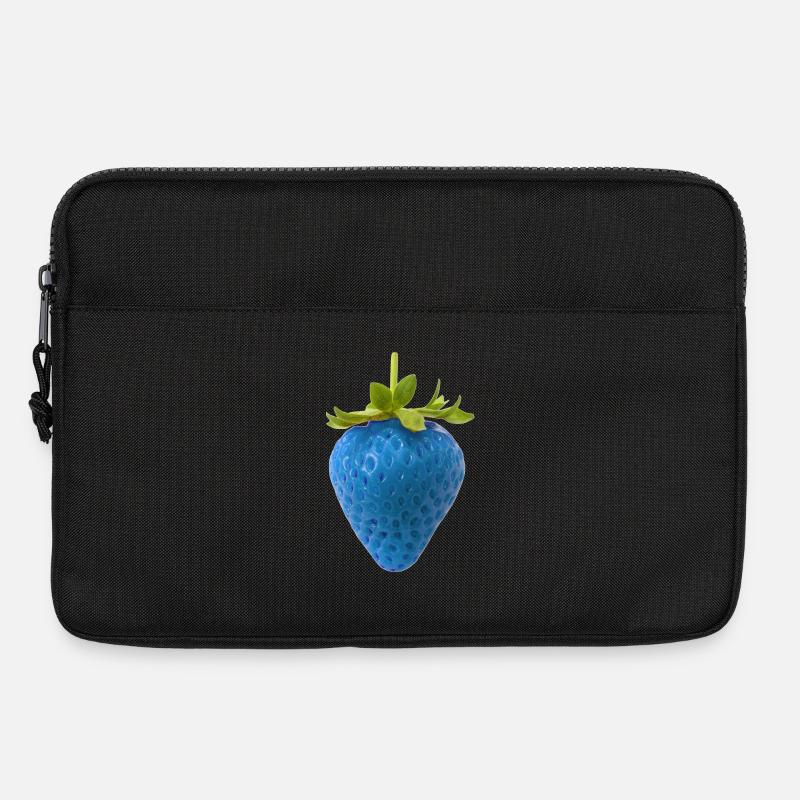 Blue Strawberry - Laptoptasche 13" - Schwarz