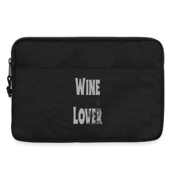 Wine Lover - I love Wein - Rotwein - Winzer - Art - Laptoptasche 13" - Schwarz - Vorne
