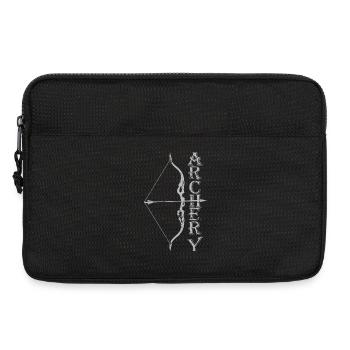 Tir à l’arc, Tir à l’arc, Tir à l’arc - Sacoche pour ordinateur portable 13 pouces - noir - Devant