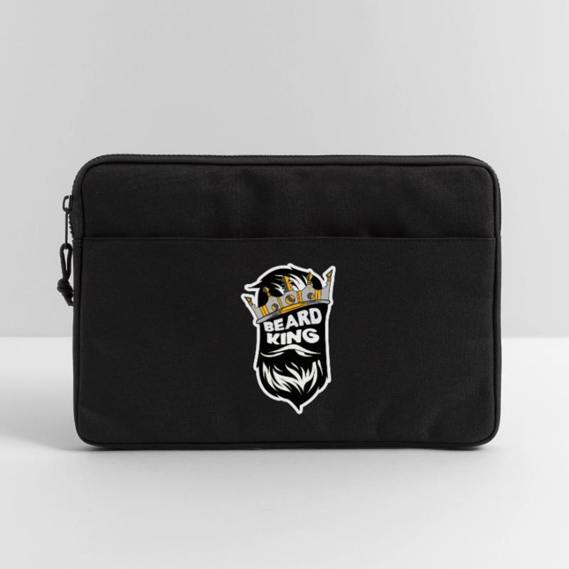 Bart Männlichkeit Statement Bartfrisur Bartträger Laptoptasche 13"