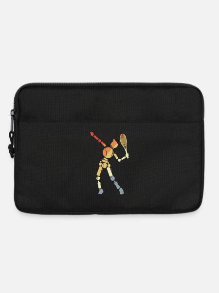 Tennis Junge - Laptoptasche 13" - Schwarz