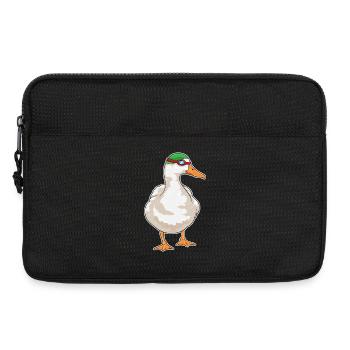 Duck Swimming Swimming Goggles Summer - Laptop bag 13" - black - Front