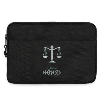 Child of Nemesis – Percy Jackson inspired design - Laptop bag 13" - black - Front