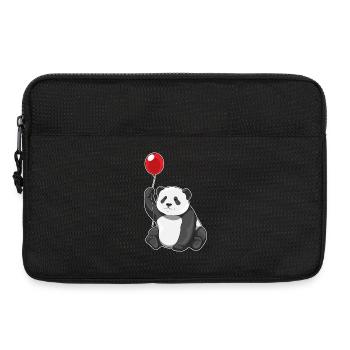 Panda Balloon - Laptop bag 13" - black - Front