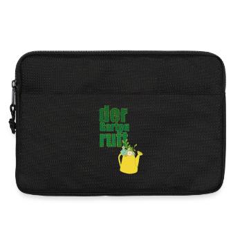 der garten ruft - Laptoptasche 13" - Schwarz - Vorne