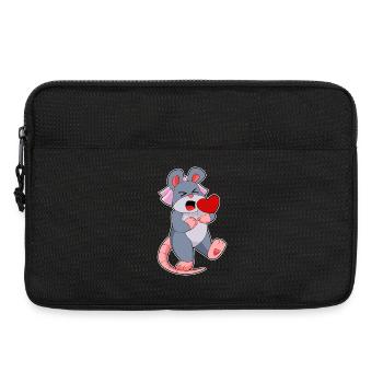 Mariage Mouse Bride Veil - Sacoche pour ordinateur portable 13 pouces - noir - Devant