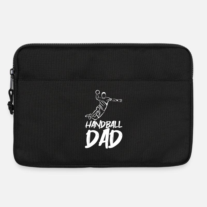 Handballer Vater - Laptoptasche 13" - Schwarz