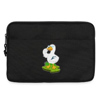 Duck Teacher Book School - Laptop bag 13" - black - Front