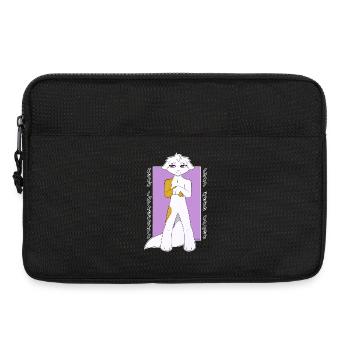 Heart River - Introvert (by Bunneko_Arts) - Laptop bag 13" - black - Front