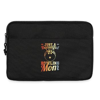 Bowling Mama - Laptoptasche 13" - Schwarz - Vorne