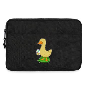 Duck Easter Easter Egg - Laptop bag 13" - black - Front