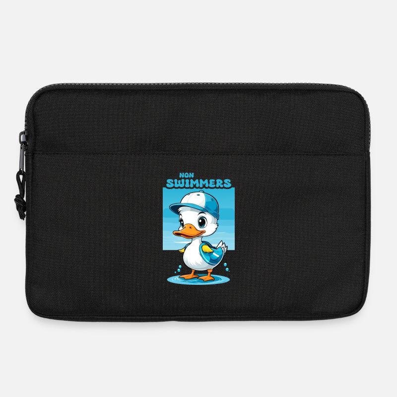 Nichtschwimmer - Laptoptasche 13" - Schwarz