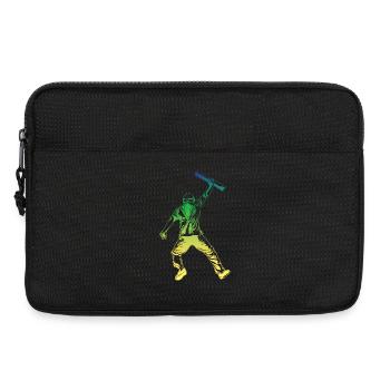 Architekt Retro Stil - Laptoptasche 13" - Schwarz - Vorne