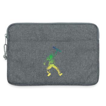 Architect Retro Style - Laptop bag 13" - heather grey - Front