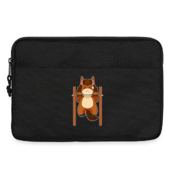 Culturisme Cheval Culturisme Tractions - Sacoche pour ordinateur portable 13 pouces - noir - Devant