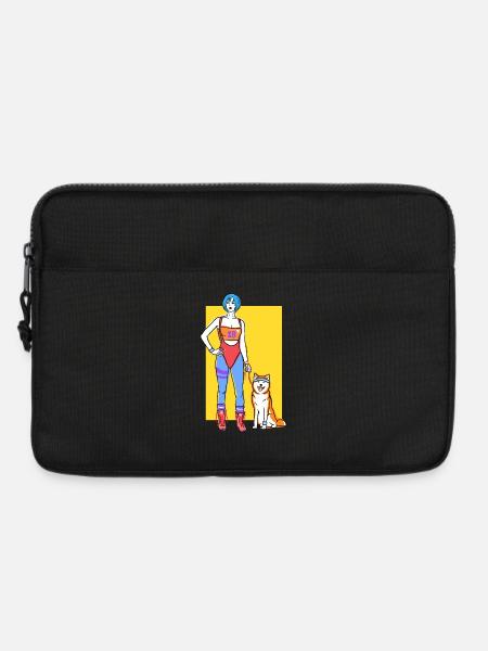 80s People V02 - Laptop bag 13" - black