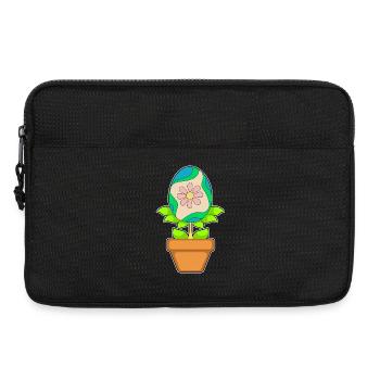 Plantez un œuf de Pâques - Sacoche pour ordinateur portable 13 pouces - noir - Devant