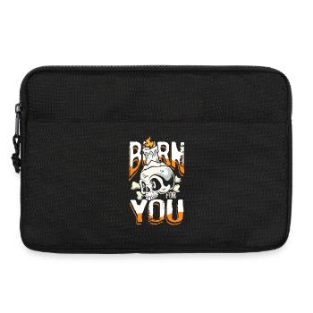 Burn for you - Laptoptasche 13" - Schwarz - Vorne
