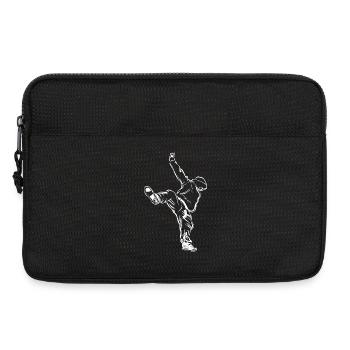 Croquis de breakdancer - Sacoche pour ordinateur portable 13 pouces - noir - Devant