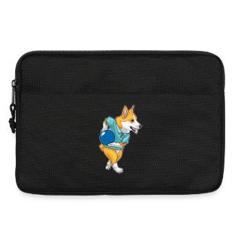 Corgi Bowling Boule de bowling - Sacoche pour ordinateur portable 13 pouces - noir - Devant