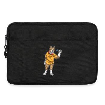 Pitbull Dart Dartpfeil - Laptop bag 13" - black - Front
